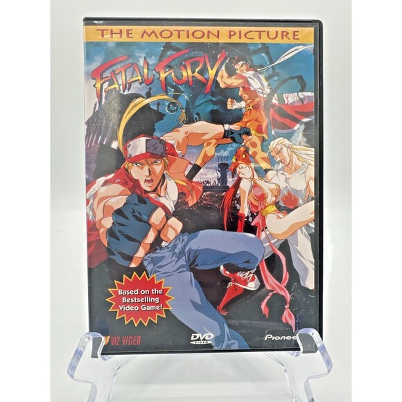 Fatal Fury The Motion Picture Anime DVD Pioneer VIZ Video - Picture 1 of 3